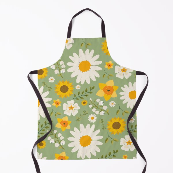 Item preview, Boho Daisies and Sunflowers Pattern designed and sold by LMStudioDesigns.