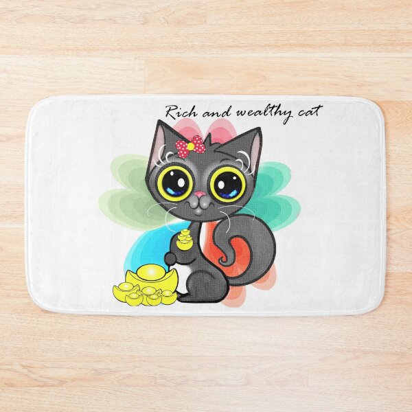 Item preview, Rich and wealthy cat  designed and sold by Shirley cute art .