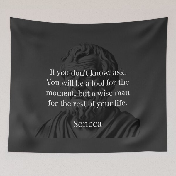 Item preview, The Value of Asking: Seneca on Learning designed and sold by DoseOPhilosophy.