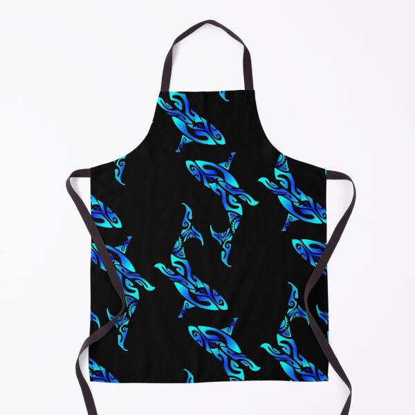 Item preview, KOHOLA (whale) - blue designed and sold by Nesian-Tahiti.