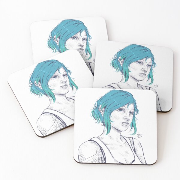 Item preview, ponytail chloe sketch  designed and sold by sleepytownzzzart!.