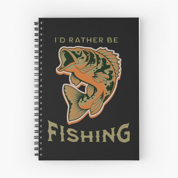 Item preview, I'D RATHER BE FISHING  designed and sold by cope64.