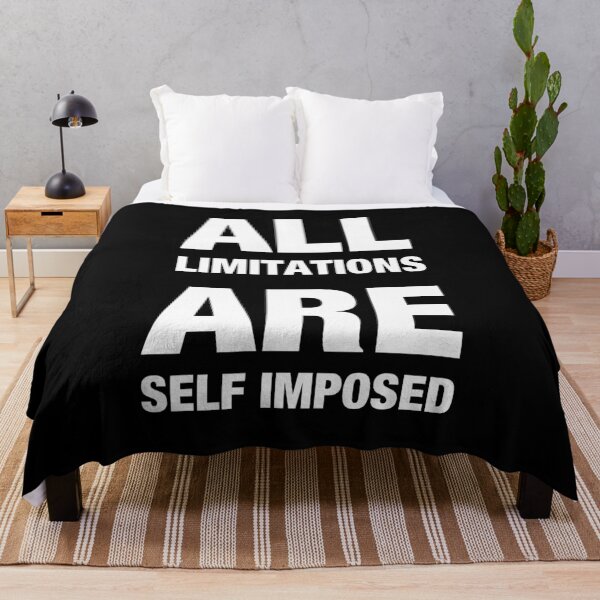 Item preview, All Limitations Are Self Imposed designed and sold by viunziameriza.
