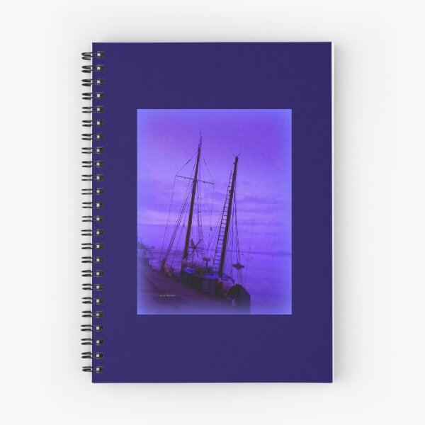 Item preview, Evening Blue Mist in Topsham designed and sold by Charmiene Maxwell-Batten.
