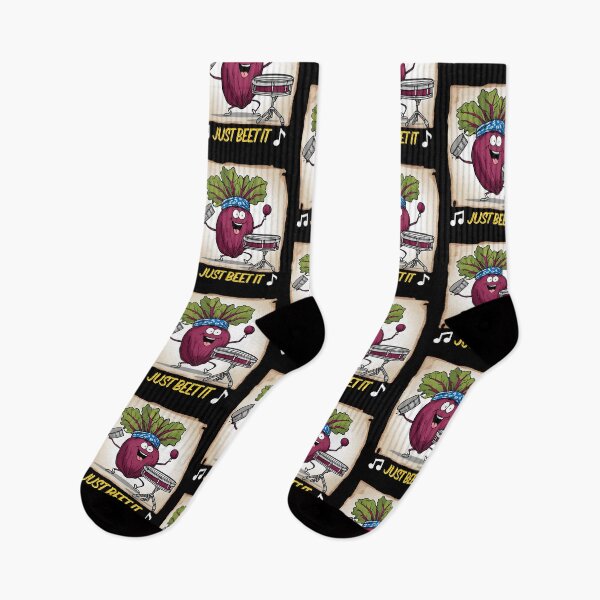 Item preview, Just beet it Drummer Beet Pun designed and sold by sydney-syder.