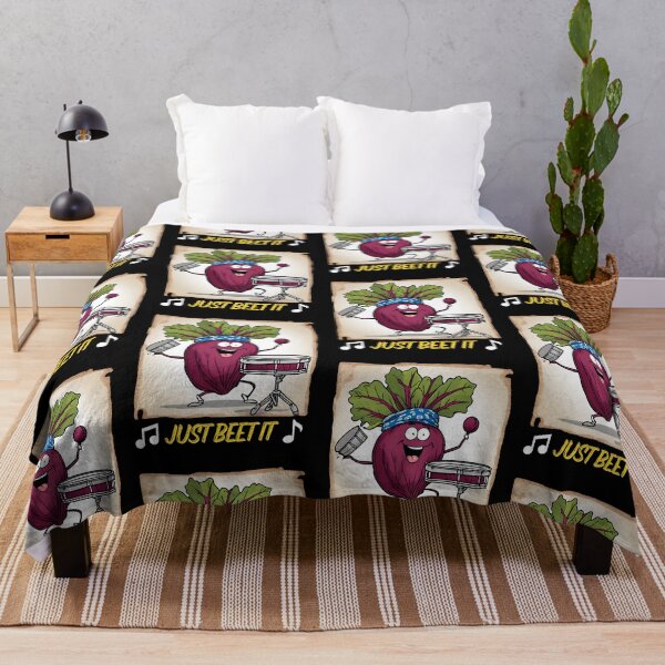 Item preview, Just beet it Drummer Beet Pun designed and sold by sydney-syder.