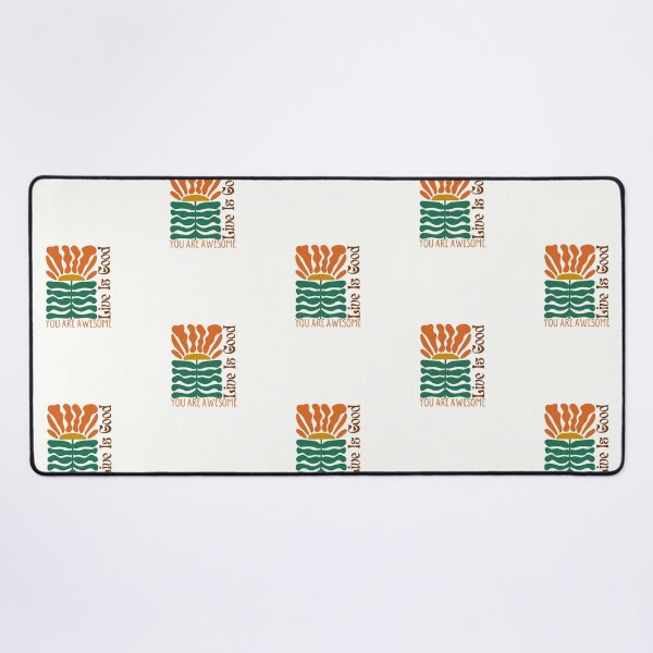 Item preview, Retro Geometric Pattern Design Art 80s Trendy Flower T-shirt Sticker designed and sold by ThinkNature!.