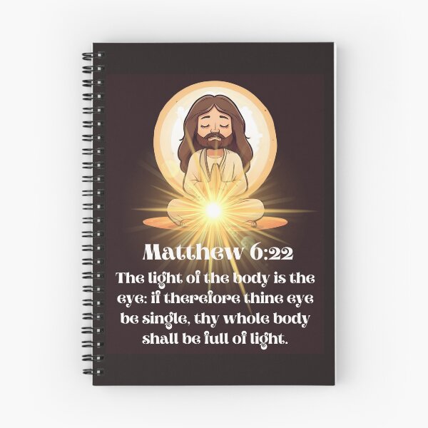Item preview, Matthew 6:22 Jesus designed and sold by Yeshua888.
