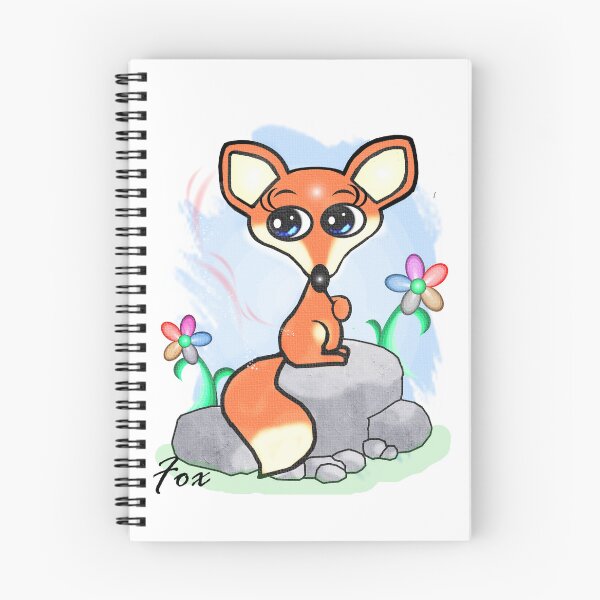 Item preview, Something on the fox's mind  designed and sold by Shirley cute art .