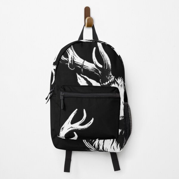 Item preview, Dark Art Deer Stag Beast Big Horn Animal Skull Horror Vintage Tattoo designed and sold by MORSPECTIVE.