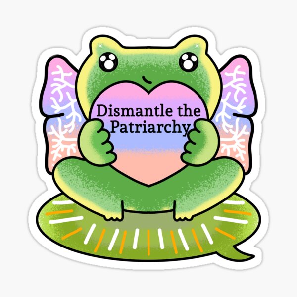 Artikel-Vorschau von Zerschlage das Patriarchat, Froggy, designt und verkauft von Quacktails.