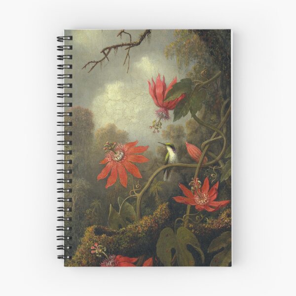 Item preview, Hummingbird and Passionflowers by Martin Johnson Heade, 1875 designed and sold by Vintage Wall Art.