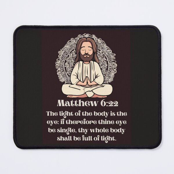 Item preview, Matthew 6:22 Jesus designed and sold by Yeshua888.