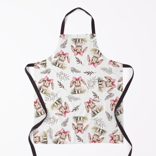 Item preview, Cute and Pink - Bowed Bunny Pattern designed and sold by Abbybub.