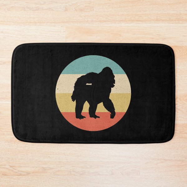 Item preview, Worn Retro Style Gorilla Horizontal Design designed and sold by kakarikihill.