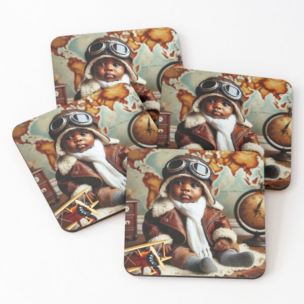 Item preview, Vintage Aviator Baby designed and sold by ArtemisDesignAI.