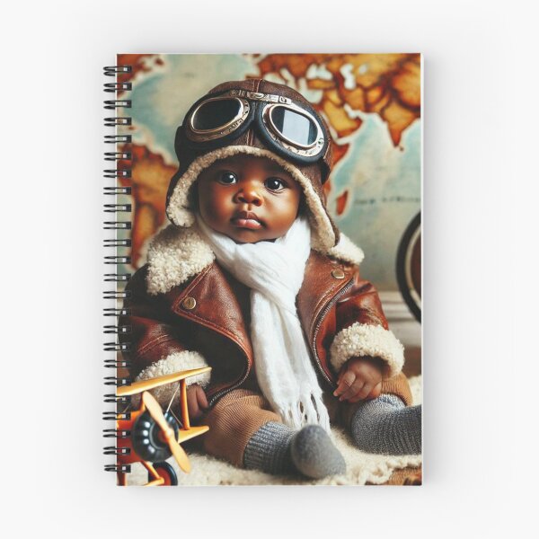Item preview, Vintage Aviator Baby designed and sold by ArtemisDesignAI.