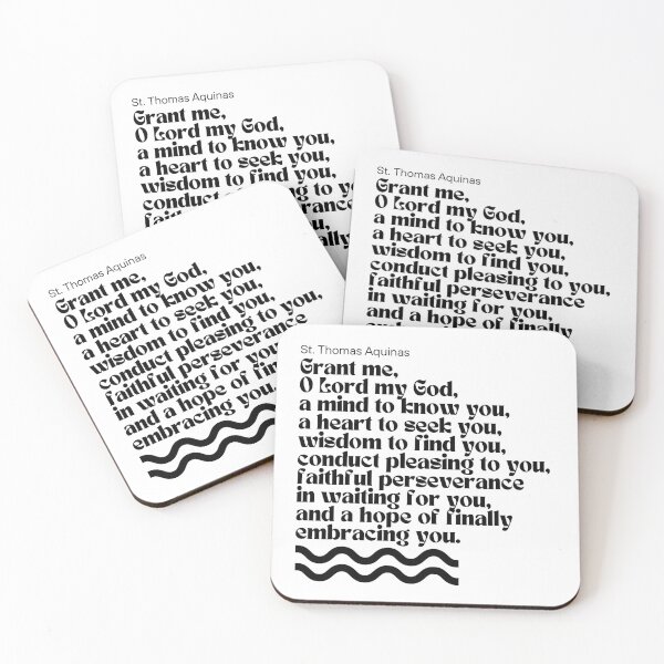 Item preview, St. Thomas Prayer designed and sold by MereFaith.