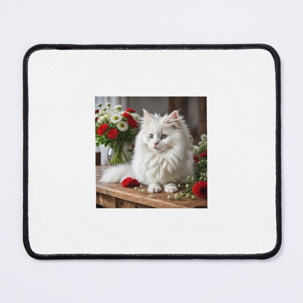 Item preview, Beautiful white angora cat designed and sold by Bellas-Artes-99.