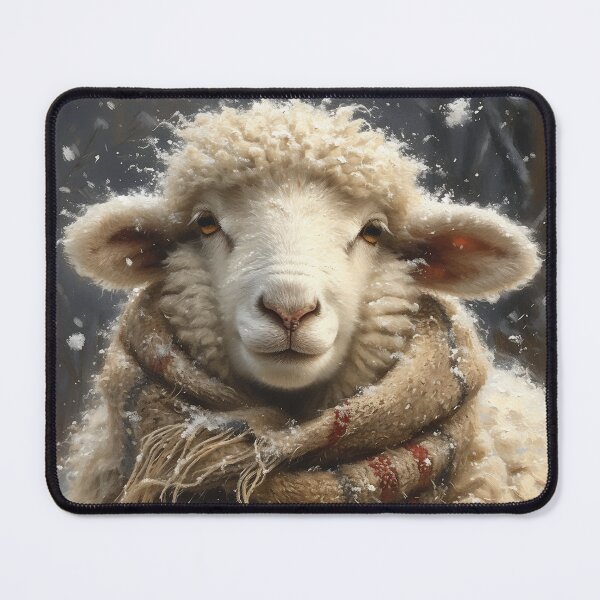 Item preview, Sheep in Winter designed and sold by Sototos® ⭐⭐⭐⭐⭐.