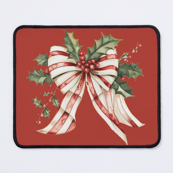 Item preview, Christmas Bow and Holly designed and sold by junkydotcom.