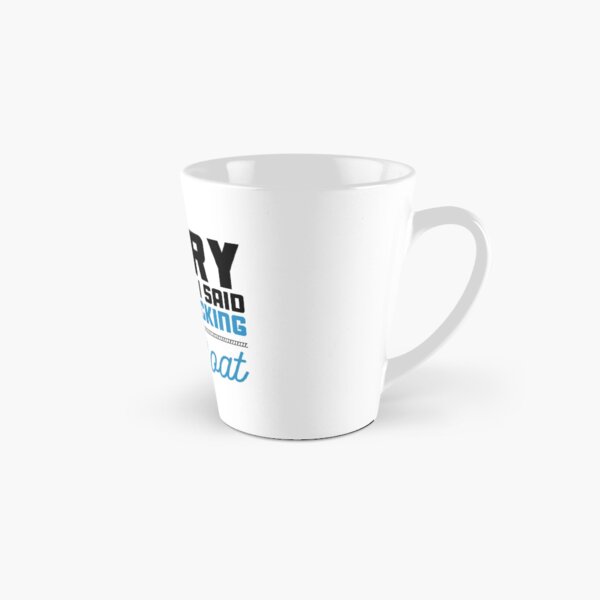 Savvy Turtle Funny Boating Design Sorry for What I Said While Docking Boat Tall Mug