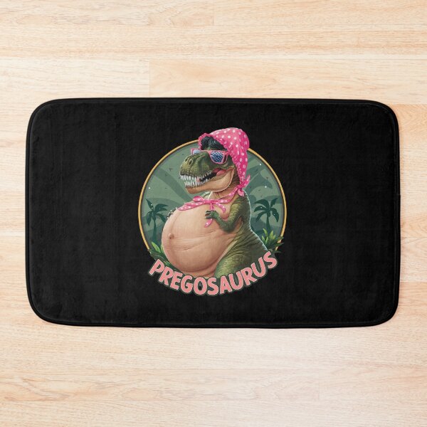 Item preview, Pregnancy Announcement Pregosaurus Rex Funny Mamasaurus designed and sold by GravitiTees.