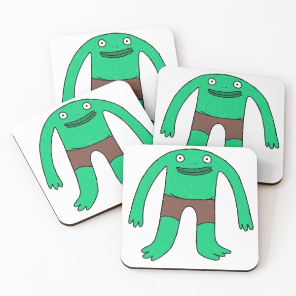 Item preview, Mr. Frog - Smiling Friends designed and sold by Synthetic_Waves.