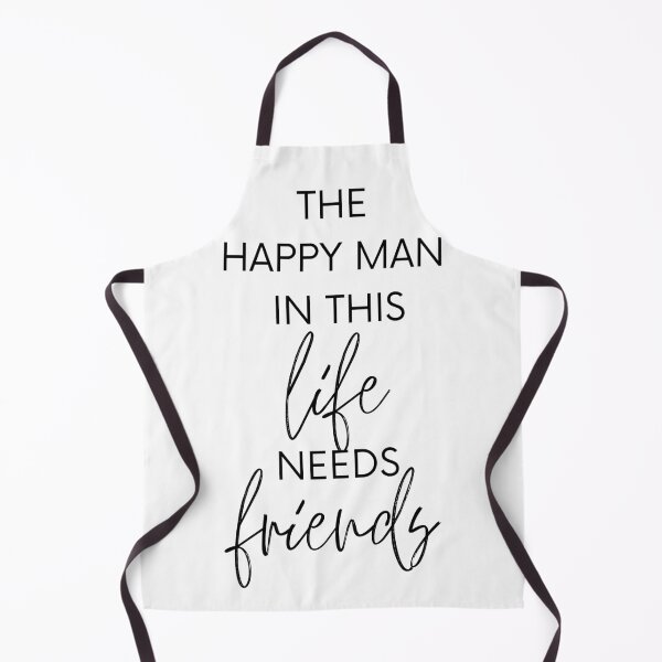 Item preview, The Happy Man Quote designed and sold by MereFaith.