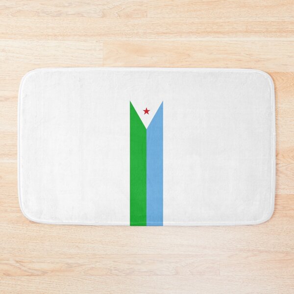 Item preview, Djibouti Flag designed and sold by Candie-Shop.