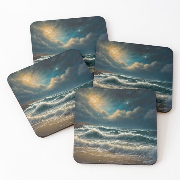 Item preview, Dream Scape beach scene designed and sold by PadfootSticker.
