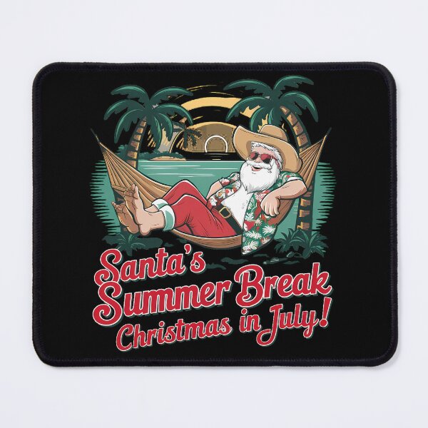 Item preview, Santa's Summer Break, Christmas in July designed and sold by decorwonders.