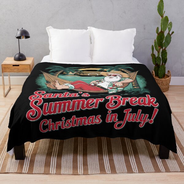 Item preview, Santa's Summer Break, Christmas in July designed and sold by decorwonders.