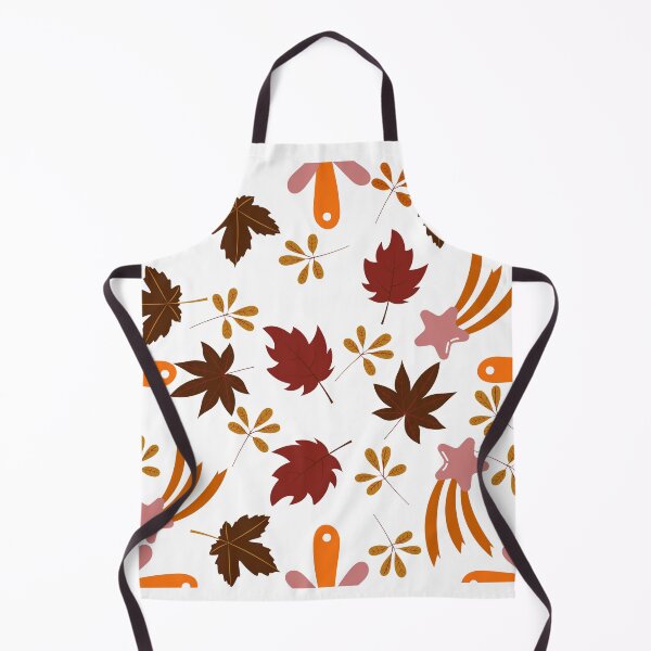 Item preview, Floral Brown Summer Leaves Pattern designed and sold by Liza36designs.