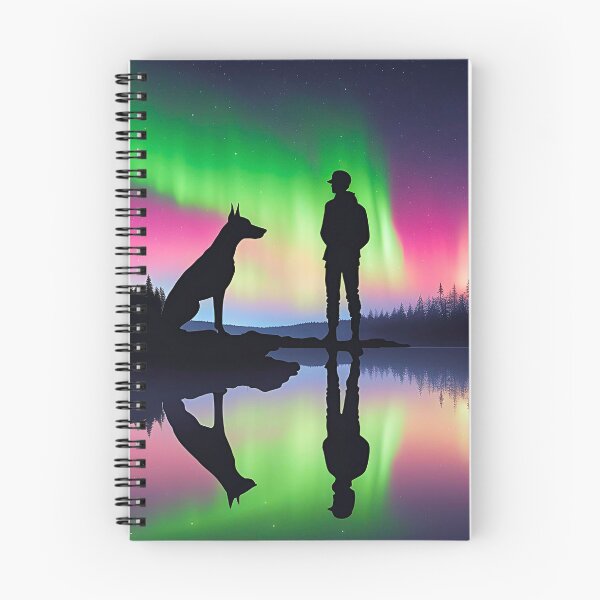 Item preview, Northern Lights Doberman Pinscher and Human Companion designed and sold by Fredster1966.