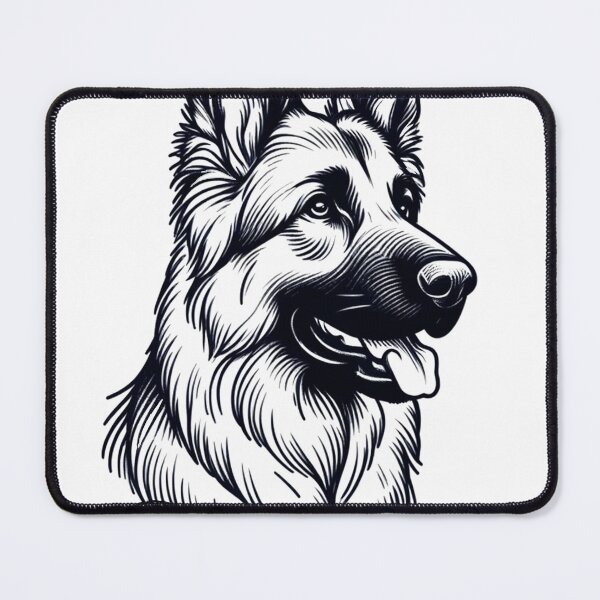 Item preview, Loyal German Shepard designed and sold by CaliCreatives.