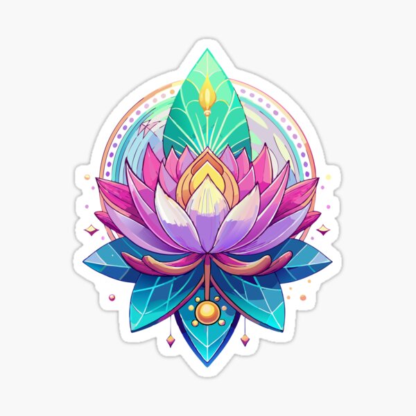 Aperçu de l'œuvre Fleur de lotus sereine créée et vendue par Seb's Tees.