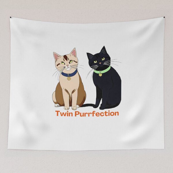 Item preview, TWIN PURRFECTION designed and sold by Liza36designs.