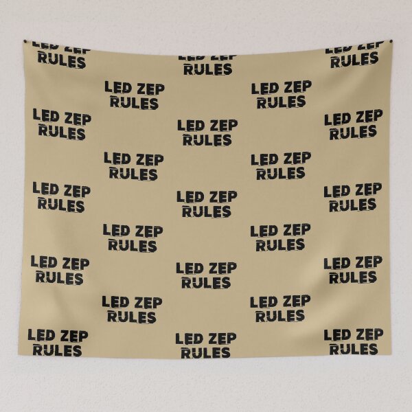 Item preview, Zep Rules designed and sold by Fanverse Merchandise.
