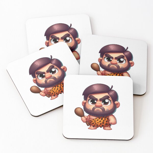 Item preview, Grumpy Grug: The Cutest Caveman Conundrum designed and sold by Andy-Many-Ideas.