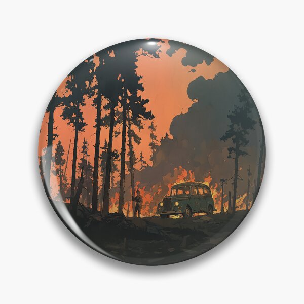 Item preview, Burnt Forest Apocalypse 50s Style designed and sold by Christian Weiss.