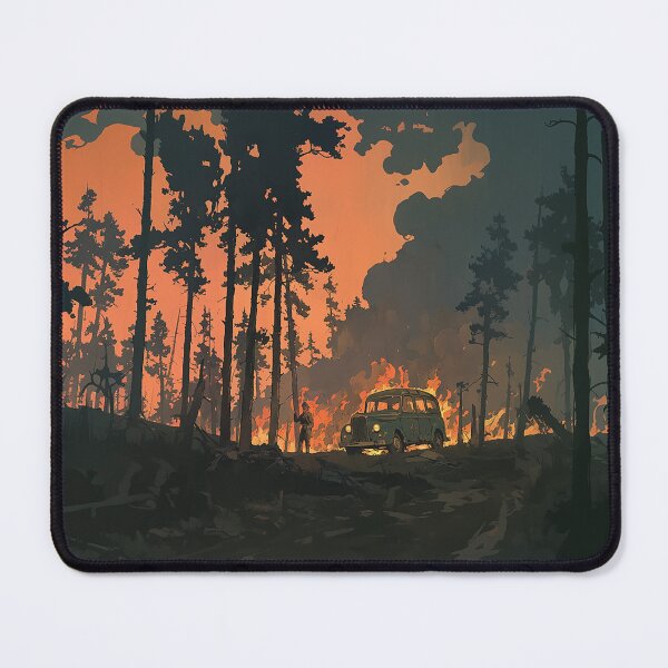 Item preview, Burnt Forest Apocalypse 50s Style designed and sold by Christian Weiss.