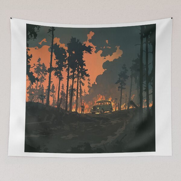 Item preview, Burnt Forest Apocalypse 50s Style designed and sold by Christian Weiss.