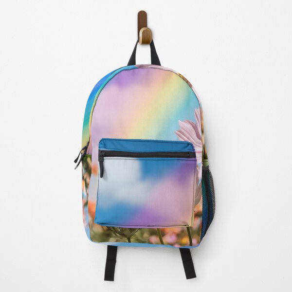 Item preview, Flower meadow with rainbow designed and sold by PixelParadies.