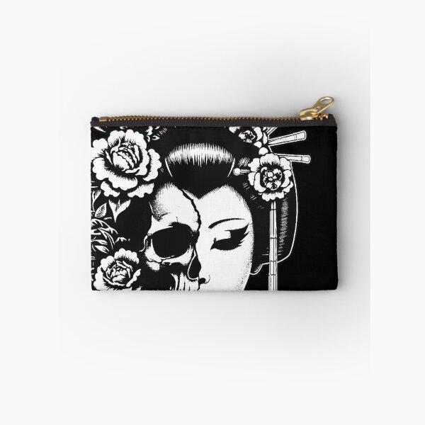 Item preview, Dark Art Geisha Japanese Oriental Skull Art Tattoo Grunge designed and sold by MORSPECTIVE.