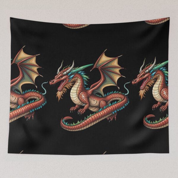 Item preview, Blaze of the Eastern Dragon designed and sold by Highhocreations.