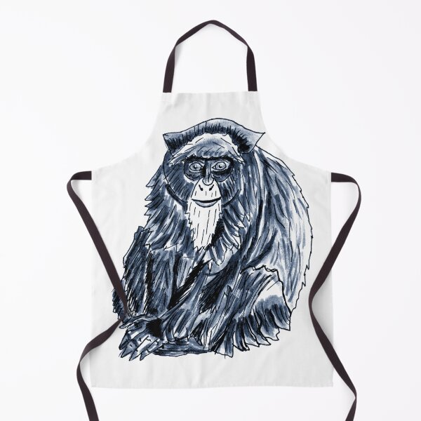 Item preview, De Brazza Monkey (Beard Monkey) designed and sold by Cris Carroca.