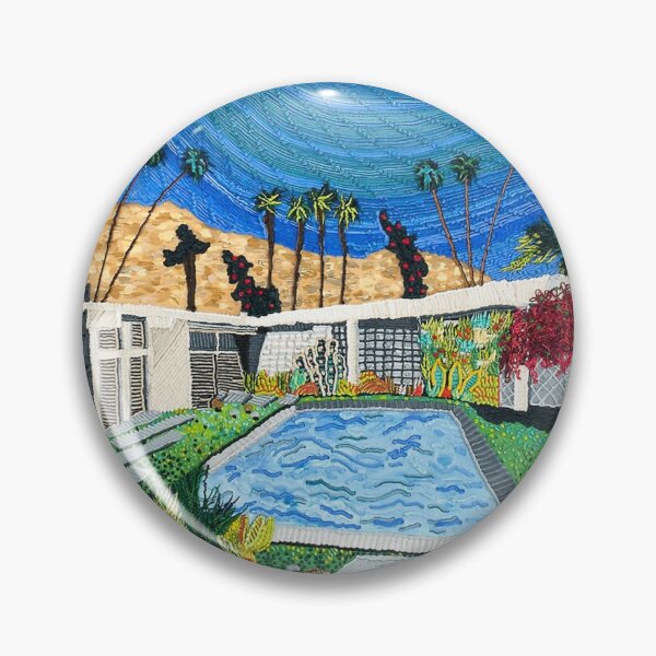 Item preview, David Hockney Art - Beautiful View Pool designed and sold by DorisFinkbeiner.