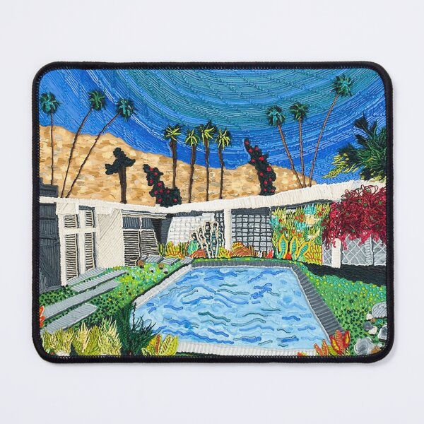 Item preview, David Hockney Art - Beautiful View Pool designed and sold by DorisFinkbeiner.
