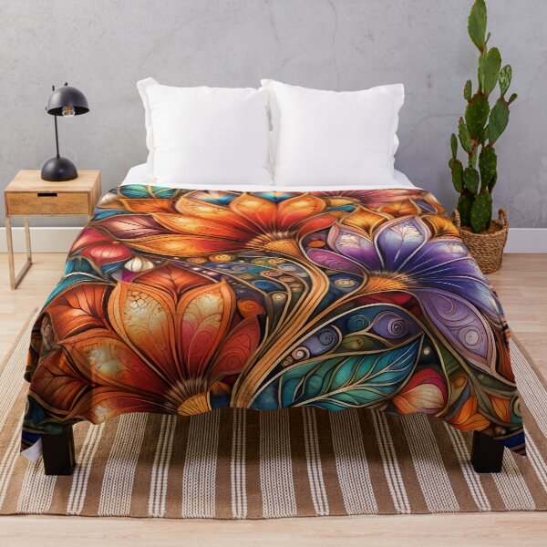 Item preview, Bohemian style floral 3 designed and sold by rainsdesigns.